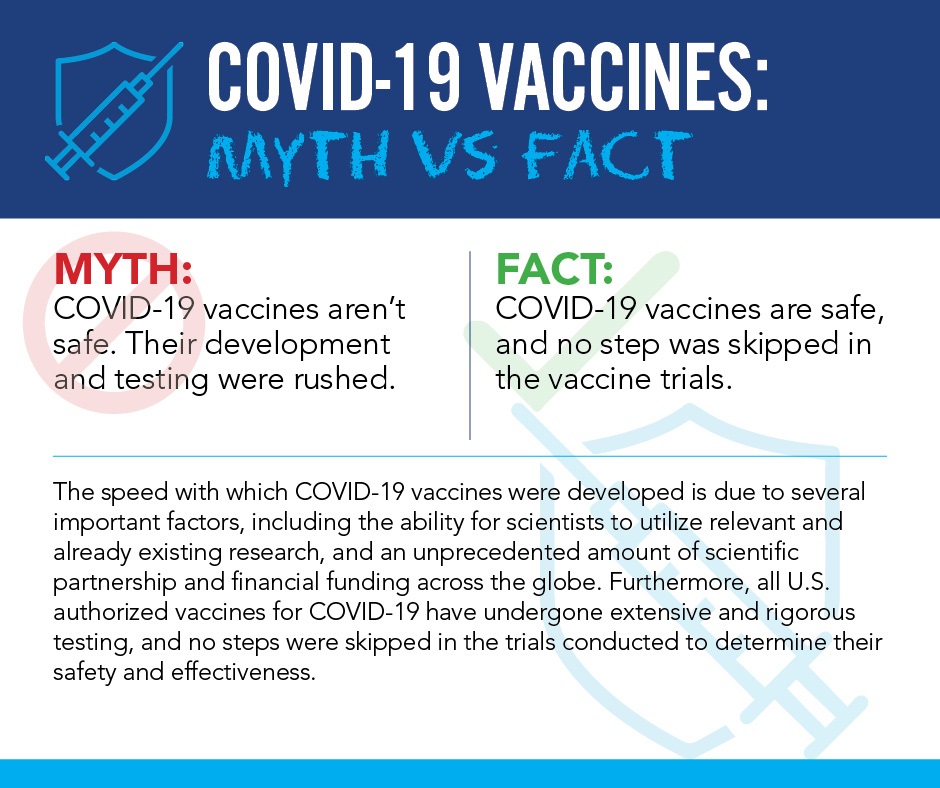 COVID-19 Vaccine Myth vs Fact - 4